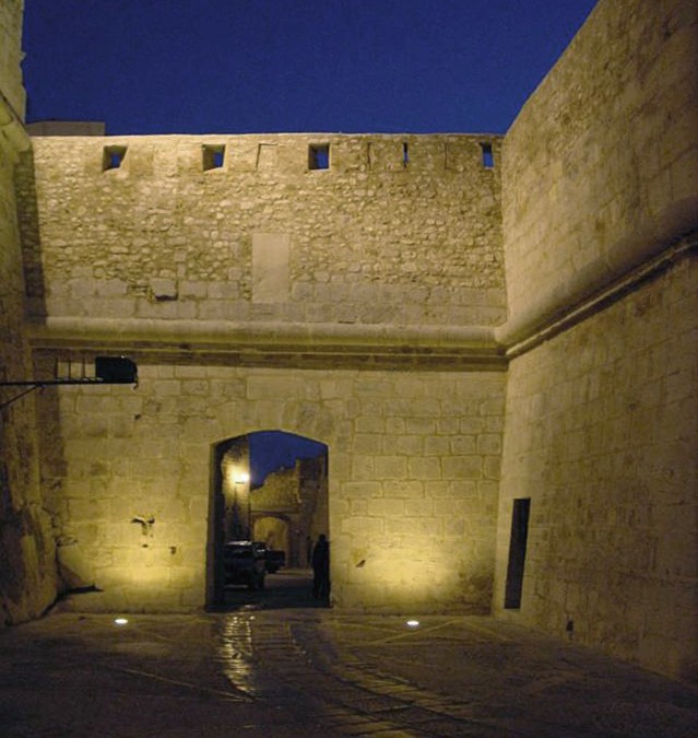 Restauración del baluarte de Santa María de Peñíscola 2001