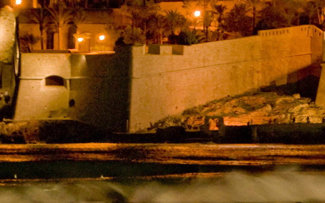 Iluminación de la muralla de Peñíscola 1998-2014