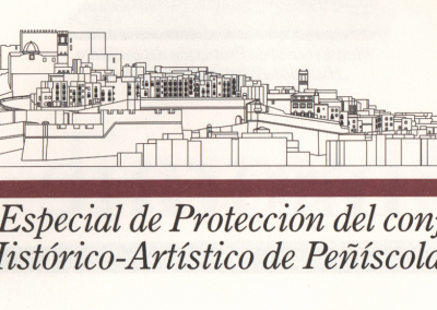 Plan Especial de Protección del Conjunto Histórico-Artístico de Peñíscola.   1998-2009